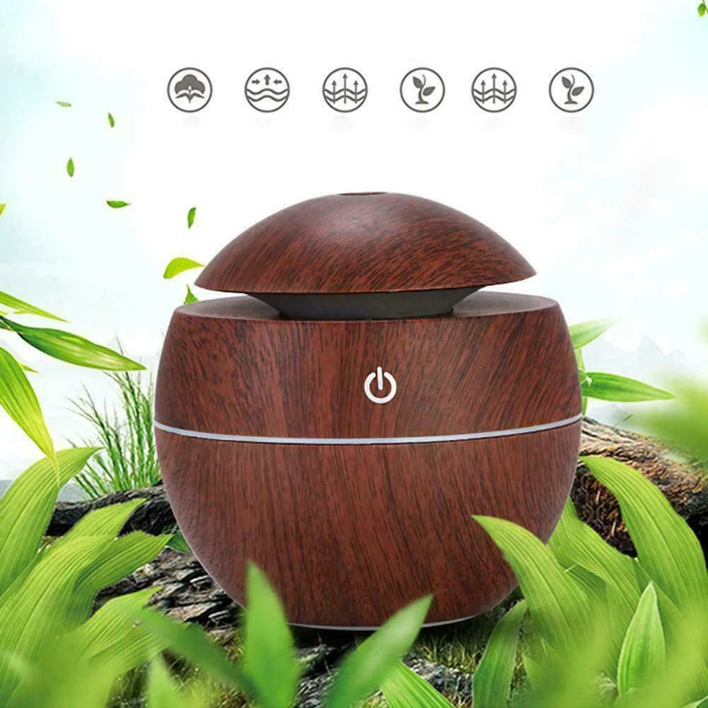 Merakii Essential Air Diffuser Wood Grain With 2 Fragrances - Merakii